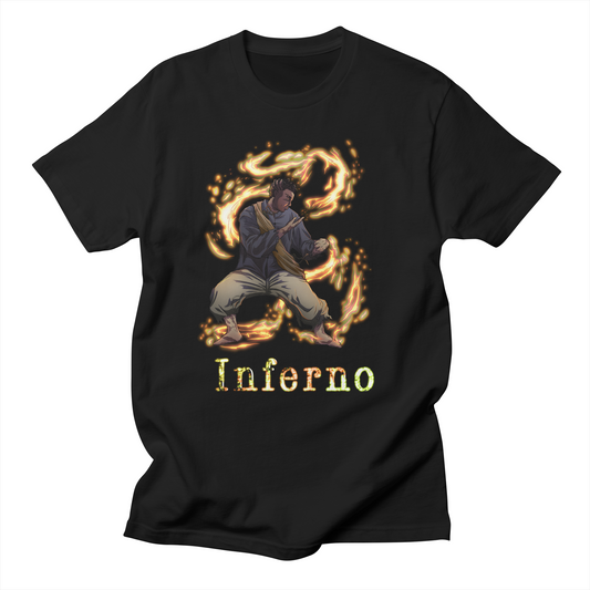 Inferno Fighting Stance (T-Shirt)