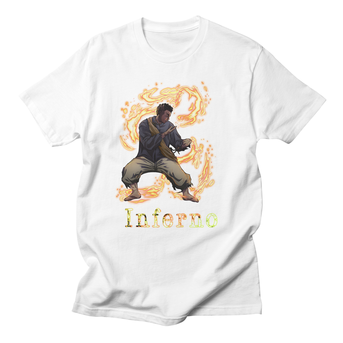 Inferno Fighting Stance (T-Shirt)